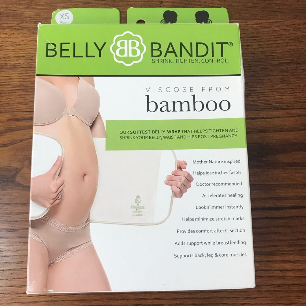 Brand New Never Used Belly Bandit Bamboo in Black